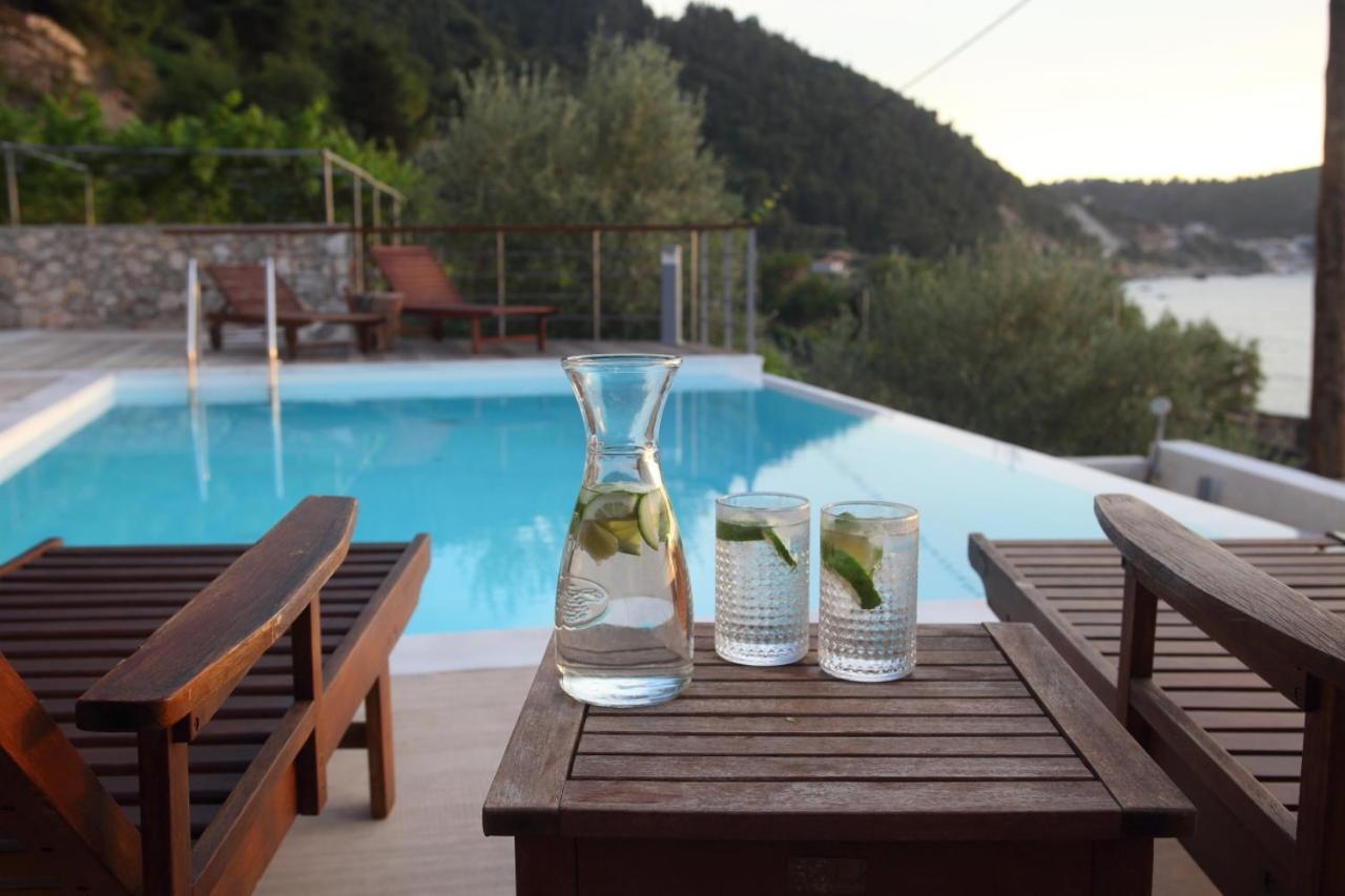 Capro - Milos Bay Villas Айос-Никитас Экстерьер фото
